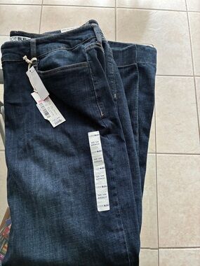 Code Bleu Dark Indigo Wide Leg Jeans